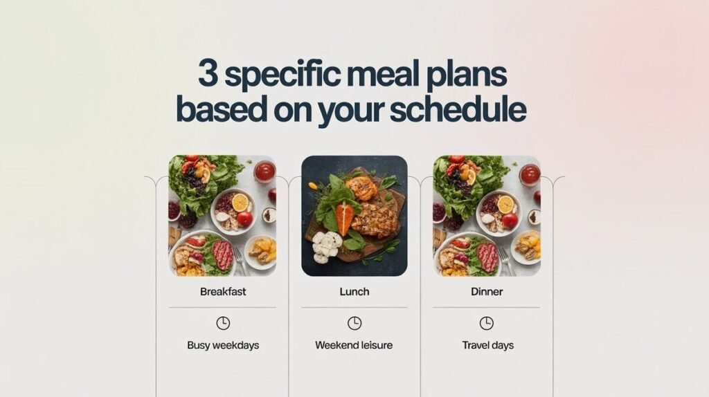 3 Specific Meal Plans 