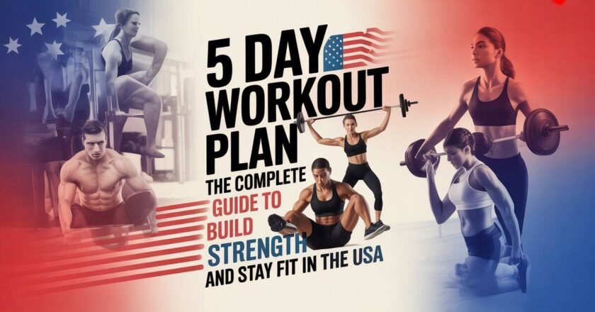 5 Day Workout Plan: The Complete Guide to Build Strength and Stay Fit in the USA