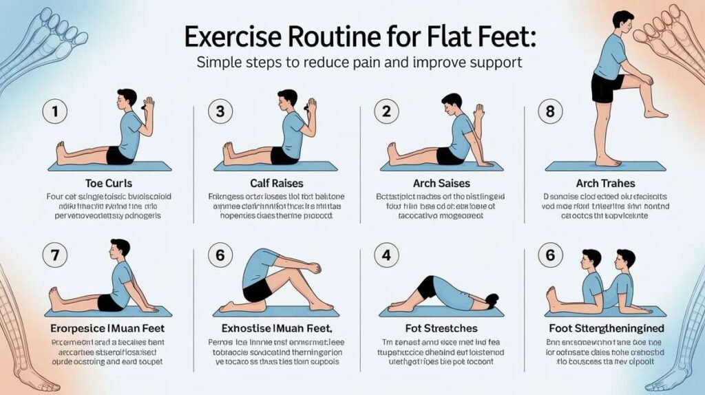 Exercise Routine for Flat Feet