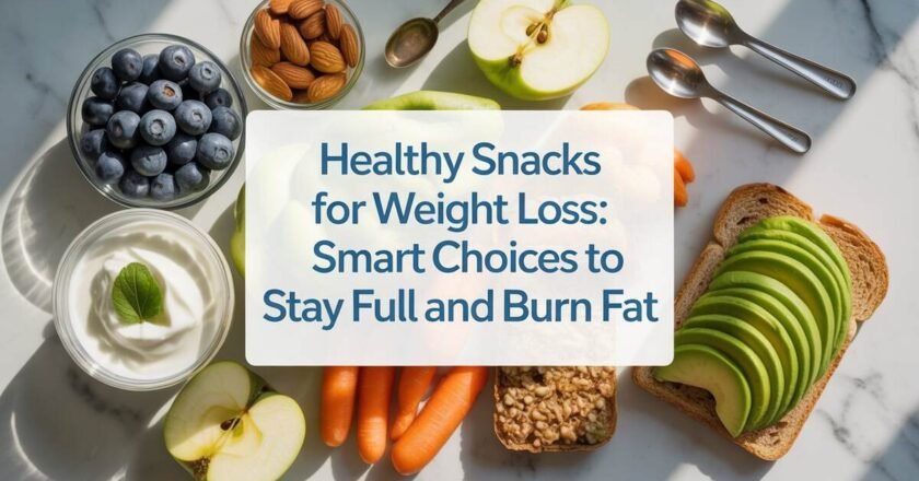 Healthy Snacks for Weight Loss: Smart Choices to Stay Full and Burn Fat