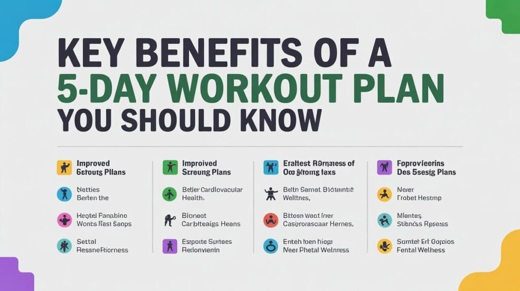Key Benefits of a 5 Day Workout Plan