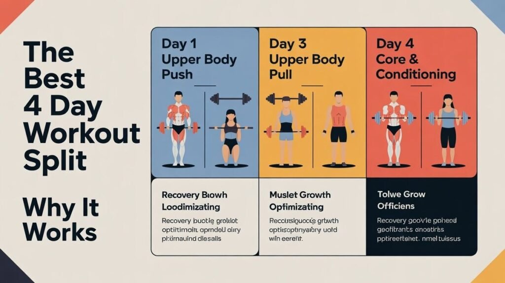 What is the Best 4 Day Workout Split