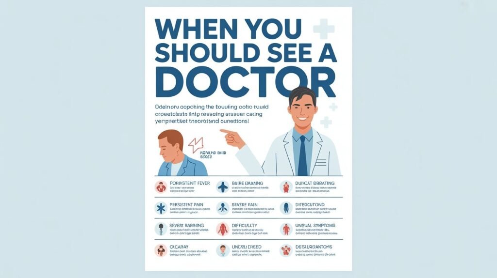 When You Should See a Doctor
