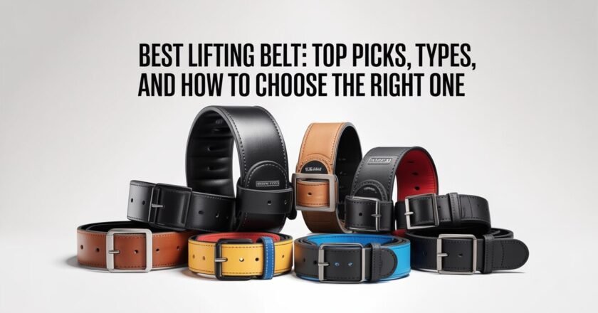 Best Lifting Belt: Top Picks, Types, and How to Choose the Right One