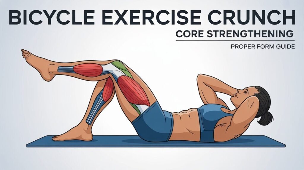 Bicycle Exercise Crunch