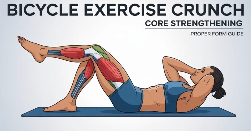 Bicycle Exercise Crunch: Benefits, Muscles Worked & Best Ways to Do It