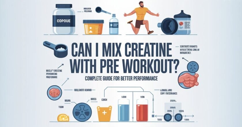 Can I Mix Creatine With Pre Workout? Complete Guide for Better Performance