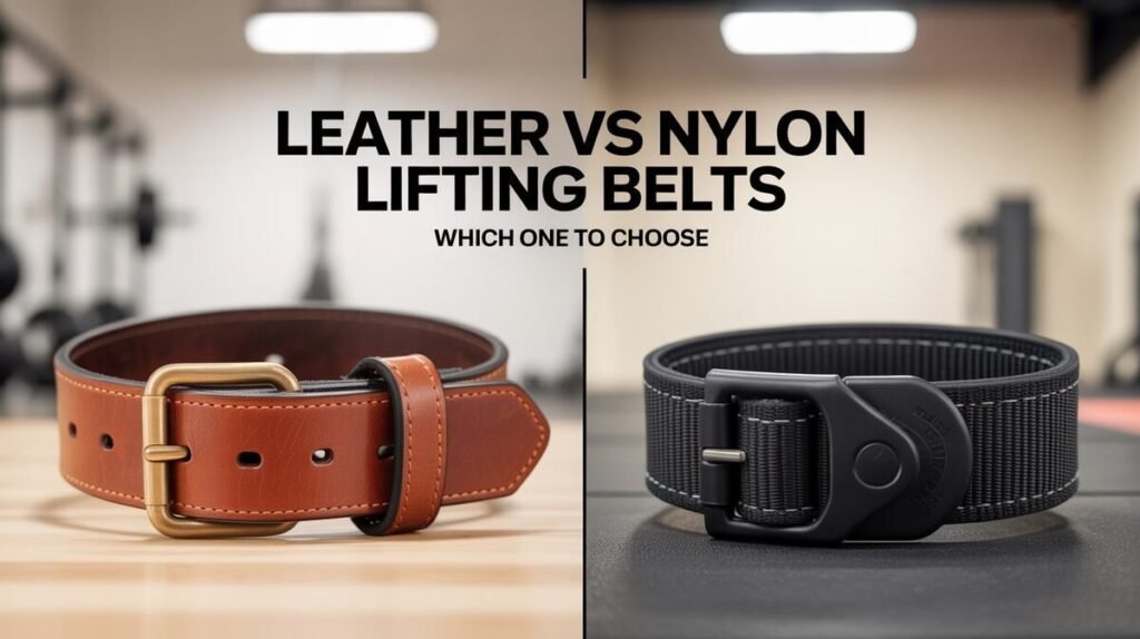 Leather vs Nylon Lifting Belts 