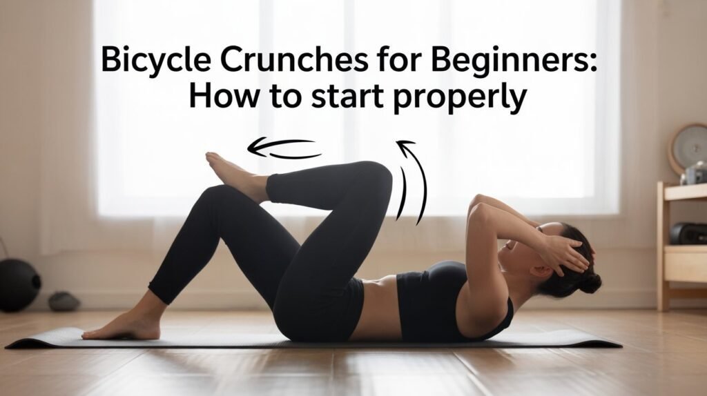 Bicycle Crunches for Beginners:
