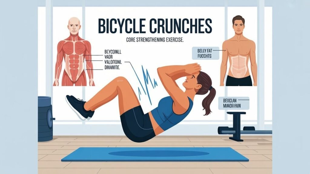 Can Bicycle Crunches Help Lose Belly Fat?
