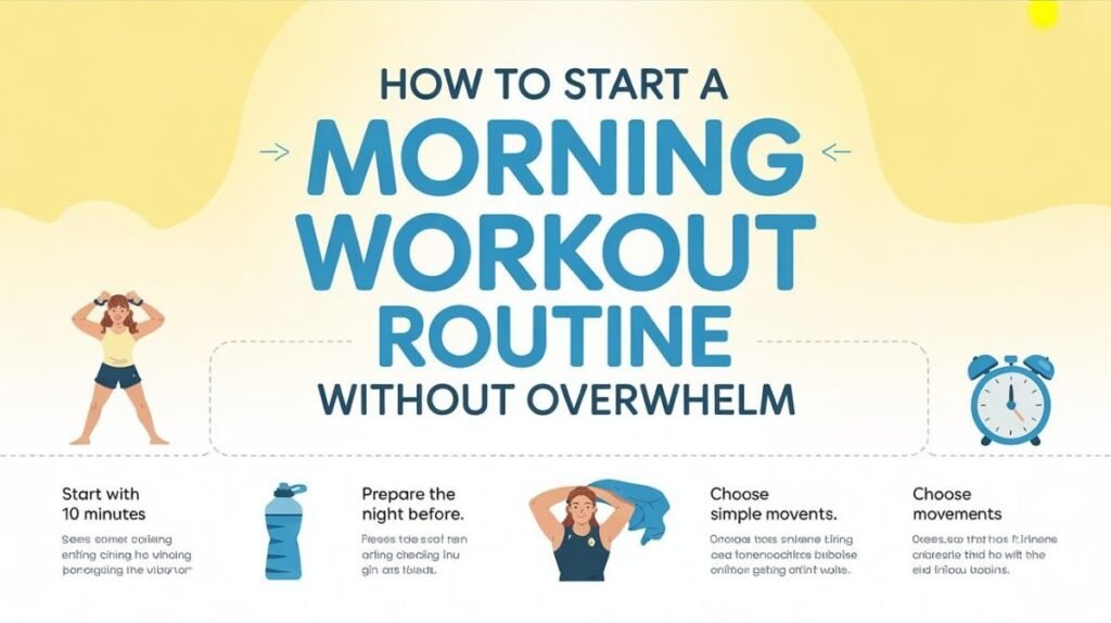 How to Start a Morning Workout Routine Without Overwhelm