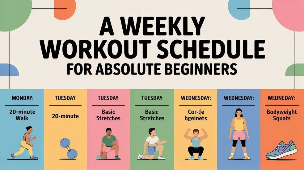 A Weekly Workout Schedule 