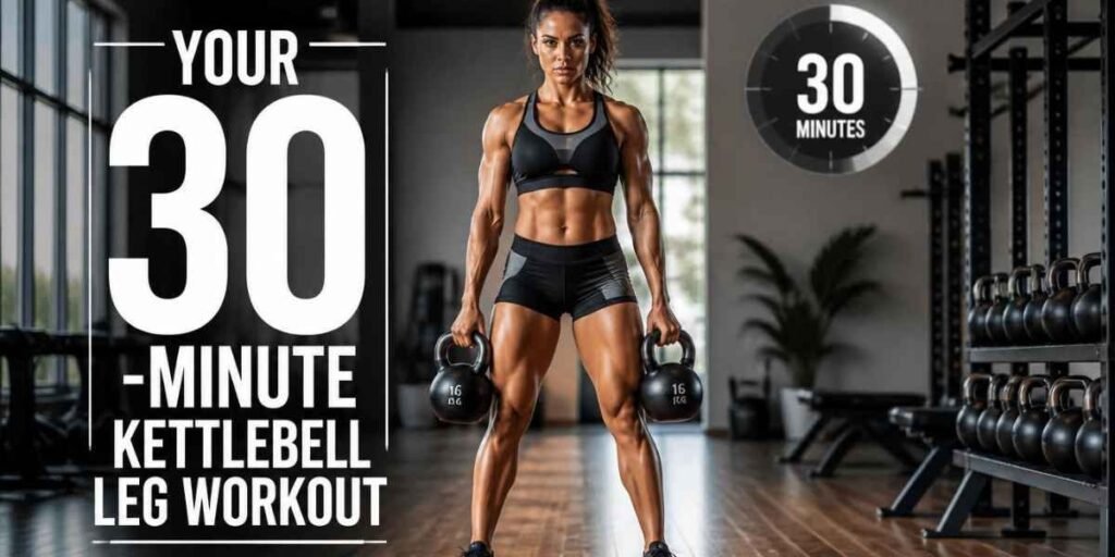 30 minute kettlebell leg workout routine